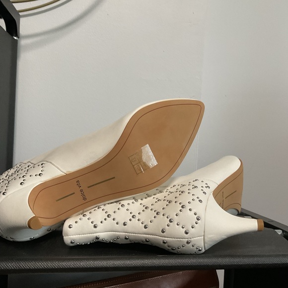 Dolce Vita Studded Kitten Heel Booties Size 8 - Picture 5 of 5